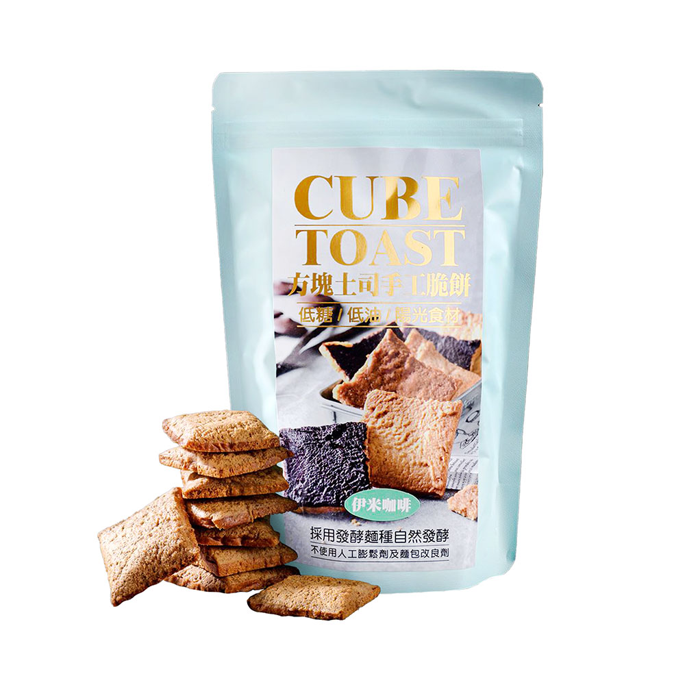 Cube Toast Cookies Coffee Flavor